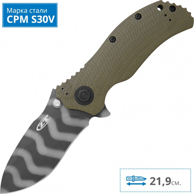 Нож ZERO TOLERANCE 0301 STRIDER ONION FOLDER SPEEDSAFE K0301 Нож ZERO TOLERANCE 0301 STRIDER ONION FOLDER SPEEDSAFE K0301