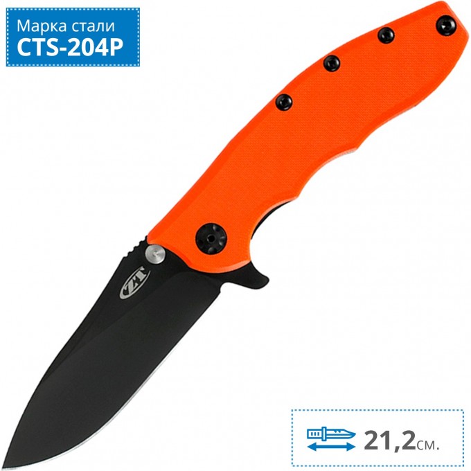 Нож ZERO TOLERANCE 0562ORBLK HINDERER K0562ORBLK Нож ZERO TOLERANCE 0562ORBLK HINDERER K0562ORBLK